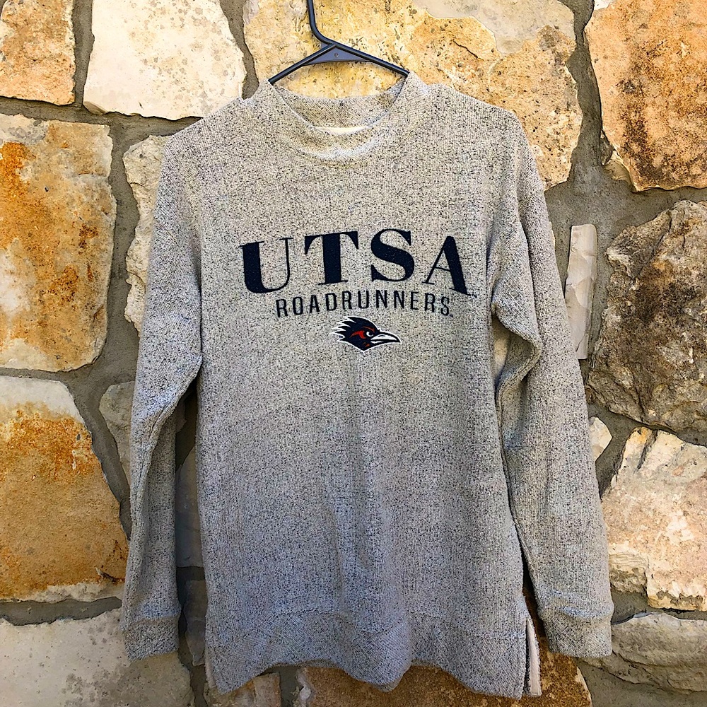 NWOT UTSA Cozy Cotton Blend High-Neck Sweater